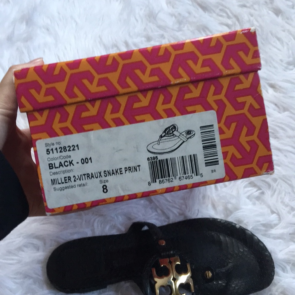 Tory Burch Black Sandals - Picture 5 of 5